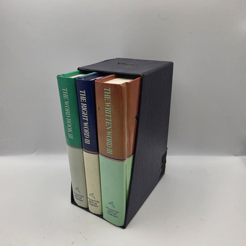 The Written Word III Series Set of 3 Houghton Mifflin Company 1990 Right Book